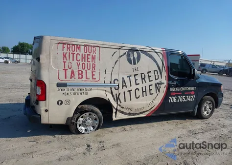 2016 Nissan Nv Cargo Nv1500 Sv V6 z USA, uszkodzony, nr VIN 1N6BF0KM8GN801440